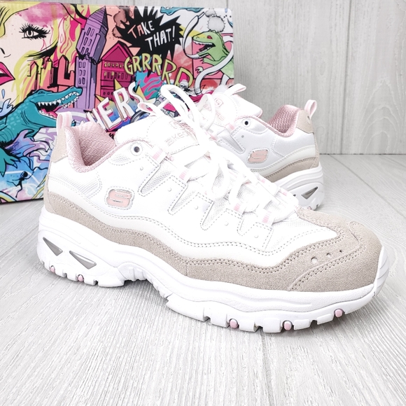 skechers energy pink